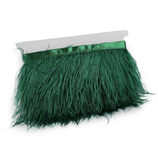 Bandă din pene de marabu latime 10 cm - 1 m | Mimib