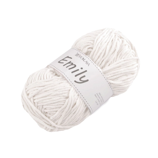 Fire de tricotat chenille Emily 100 g - 1 buc. | Mimib