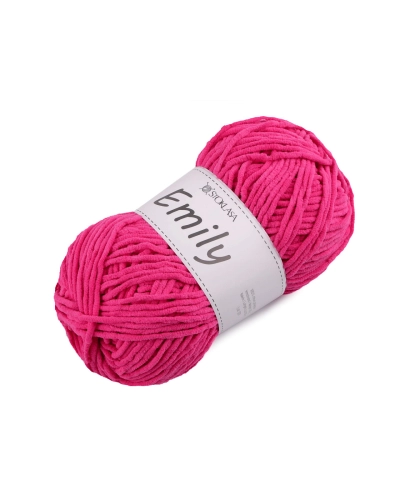 Fire de tricotat chenille Emily 100 g - 1 buc. | Mimib