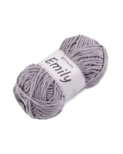 Fire de tricotat chenille Emily 100 g - 1 buc. | Mimib