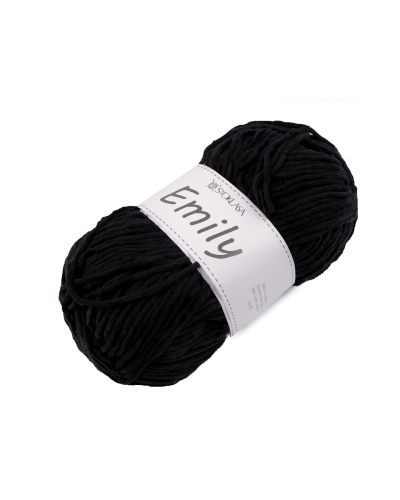 Fire de tricotat chenille Emily 100 g - 1 buc. | Mimib