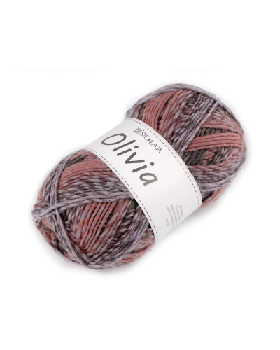 Fire de tricotat Olivia melir 100 g - 1 buc. | Mimib