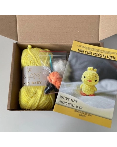 Mimib BOX, set de croșetat MINI PUI | Mimib