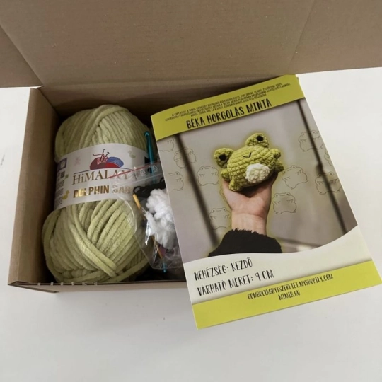 Mimib BOX, set de croșetat BROSCUȚĂ | Mimib