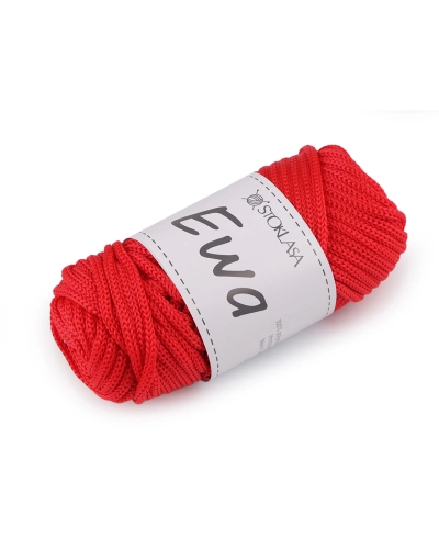 Fire de tricotat și croșetat Ewa macrame Ø4 mm 90 g - 1 buc. | Mimib