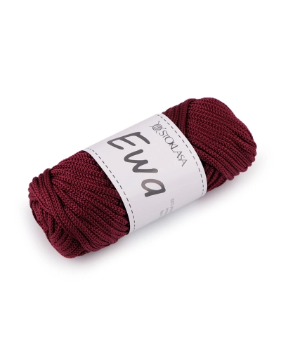 Fire de tricotat și croșetat Ewa macrame Ø4 mm 90 g - 1 buc. | Mimib