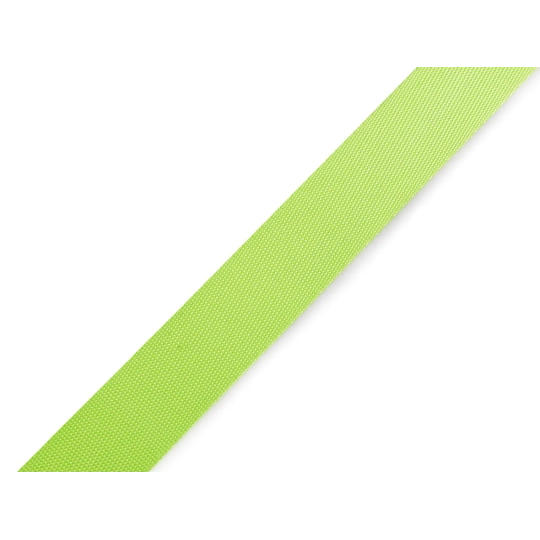 Hladký obojstranný popruh s leskom šírka 25 mm - 1 m | Mimib