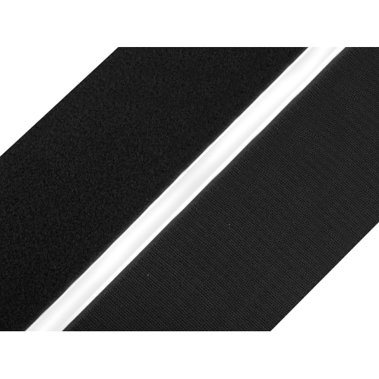 Suchý zips háčik + plyš samolepiaci šírka 80 mm - 1 m | Mimib