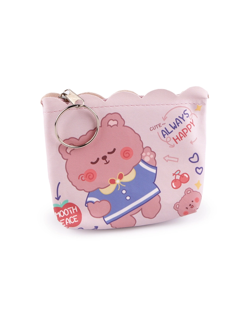 Dievčenská peňaženka / kľúčenka 8,5x10 cm - 1 ks | Mimib