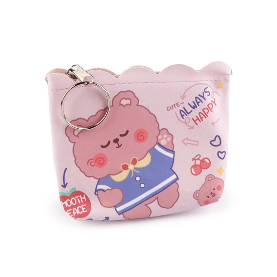 Dievčenská peňaženka / kľúčenka 8,5x10 cm - 1 ks | Mimib