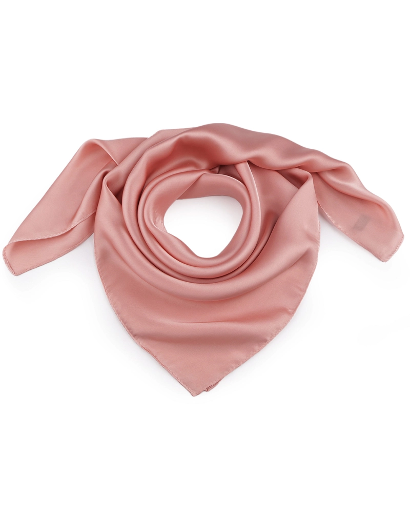 Saténová šatka jednofarebná 70x70 cm - 1 ks | Mimib