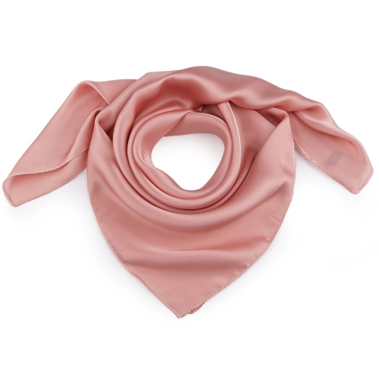 Saténová šatka jednofarebná 70x70 cm - 1 ks | Mimib