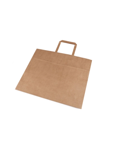 Papierová taška so širokým dnom 32x27 cm - 25 ks | Mimib