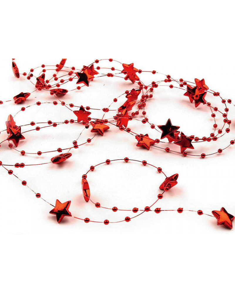 Ghirlandă steluțe și mărgele | Mimib