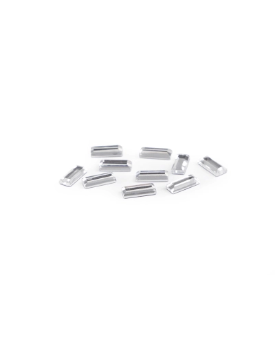 Nažehľovacie kamienky hotfix obdĺžniček rovné brúsenie 3x7 mm - 2 g | Mimib