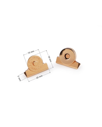 Magnetické zapínanie Ø15 mm - 10 ks | Mimib