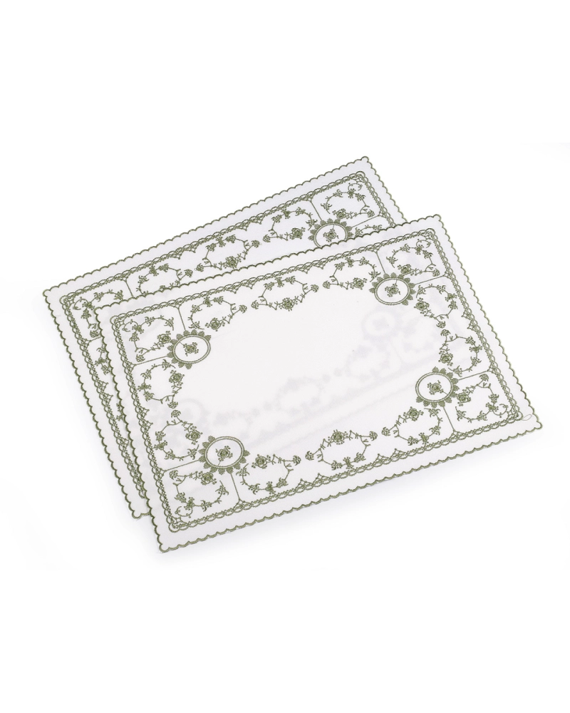 Prestieranie textilné vyšívané 32x45 cm - 2 ks | Mimib Prestieranie textilné vyšívané 32x45 cm - 2 ks | Mimib