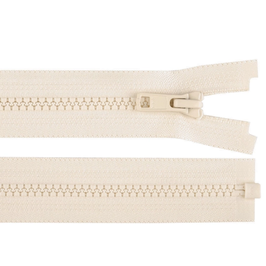 Kostený zips YKK No 5 dĺžka 85 cm bundový - 1 ks | Mimib