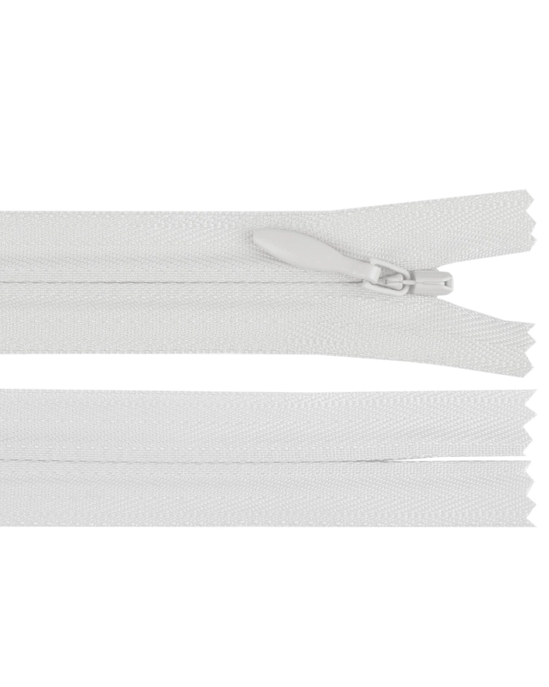 Špirálový zips skrytý YKK No 3 dĺžka 60 cm - 1 ks | Mimib