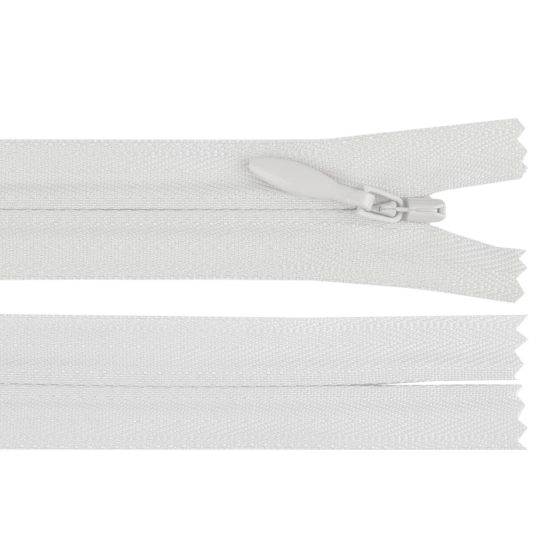 Špirálový zips skrytý YKK No 3 dĺžka 60 cm - 1 ks | Mimib