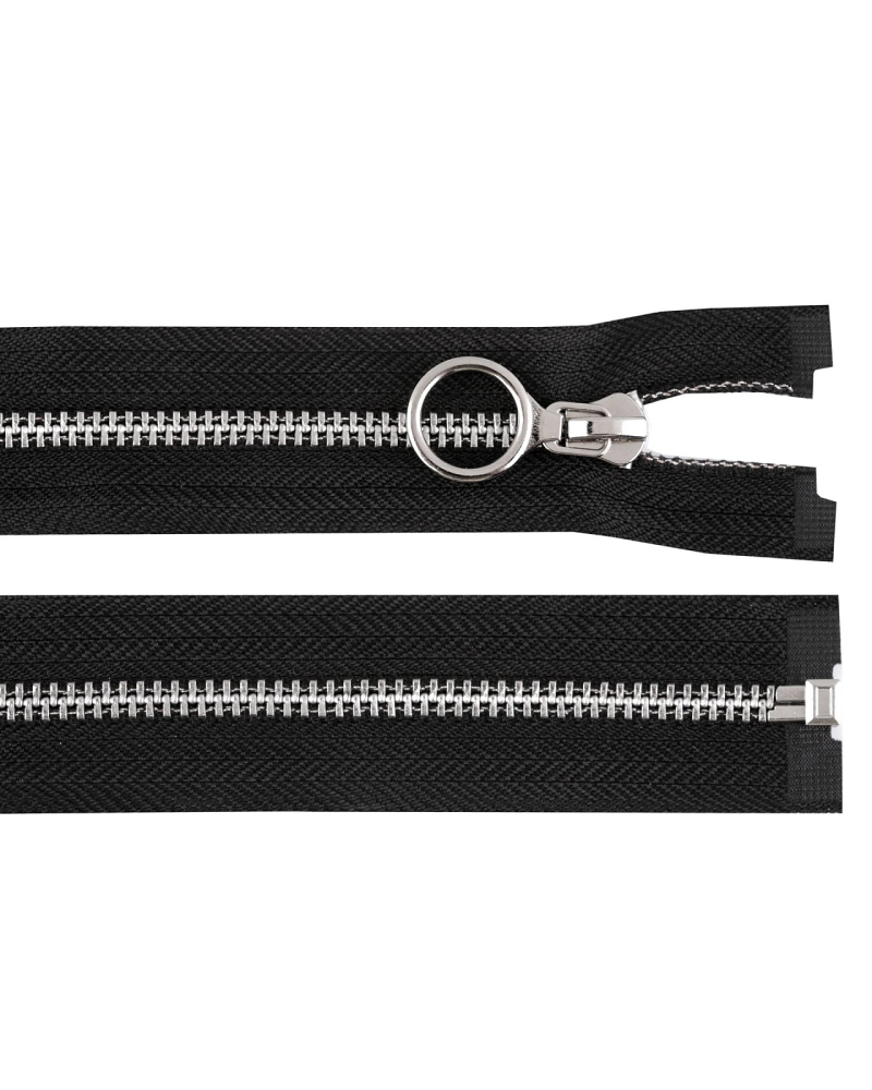 Kovový zips No 5 dĺžka 70 cm s ozdobným jazdcom - 1 ks | Mimib Kovový zips No 5 dĺžka 70 cm s ozdobným jazdcom - 1 ks | Mimib