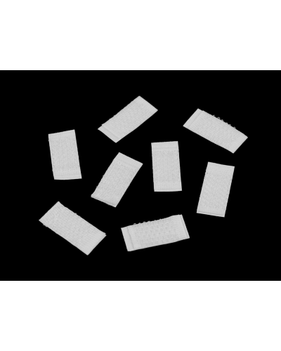 Suchý zips samolepiaci obdĺžniky sypané 10x20 mm - 1 sáčok | Mimib