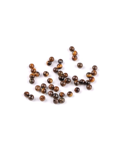 Minerálne korálky Tigrie oko Ø4 mm - 90 g | Mimib