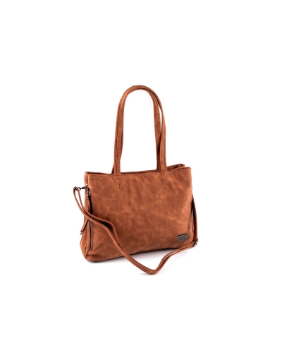 Kabelka z imitácie brúsenej kože 38x27 cm - 1 ks | Mimib