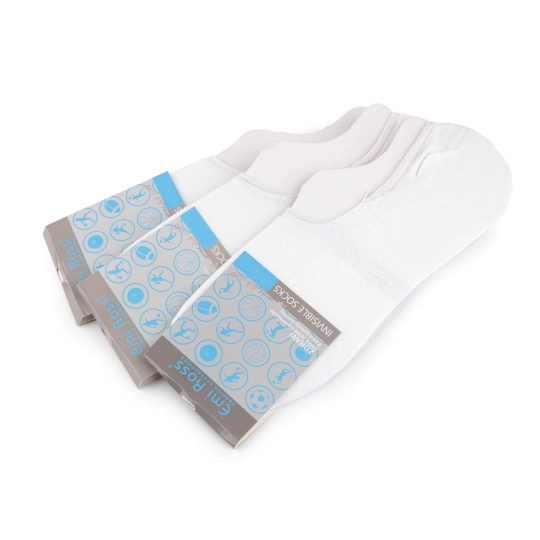 Bavlnené ponožky do tenisiek Emi Ross unisex - 3 pár | Mimib
