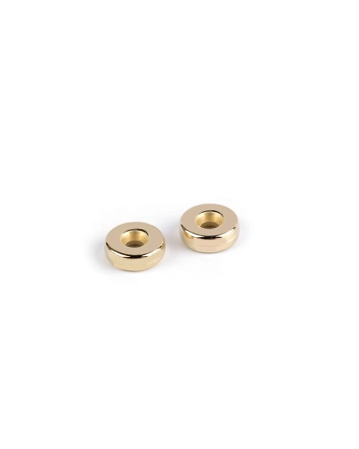 Plastové koráliky rondelky / medzidiely Ø6 mm metalické - 10 g | Mimib