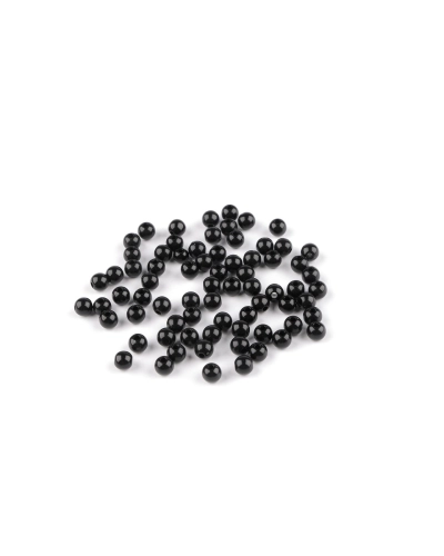 Plastové korálky Ø6 mm - 10 g | Mimib