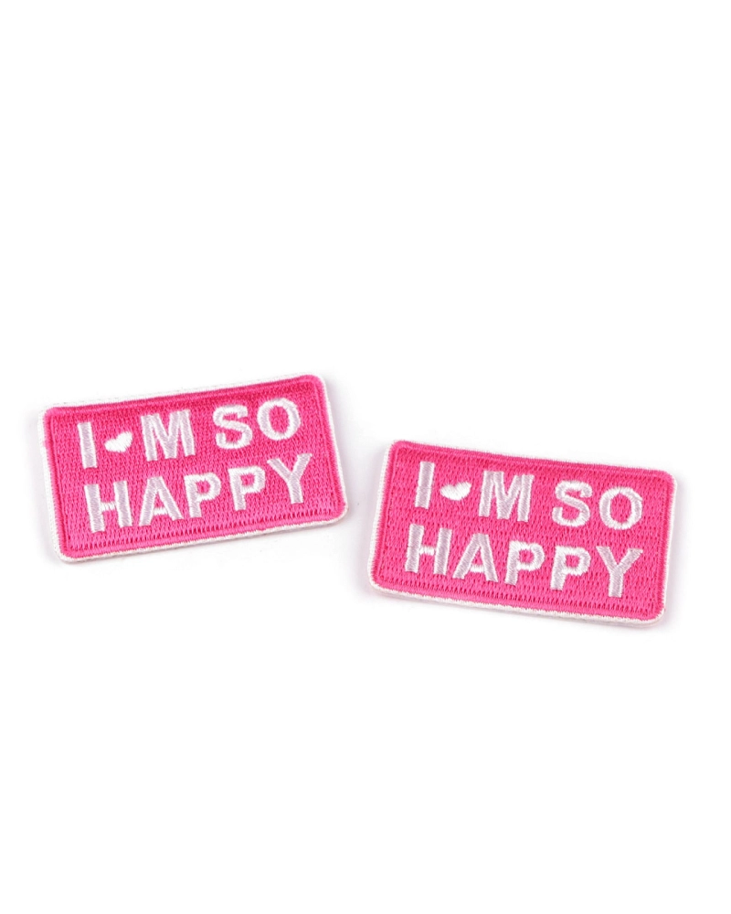 Nažehlovačka I´m so happy - 10 ks | Mimib Nažehlovačka I´m so happy - 10 ks | Mimib
