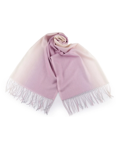 Letná šatka / šál so strapcami ombré 70x180 cm - 1 ks | Mimib