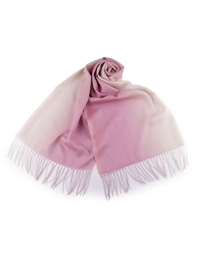 Letná šatka / šál so strapcami ombré 70x180 cm - 1 ks | Mimib