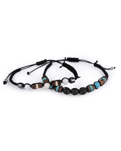 Náramok shamballa unisex - 1 ks | Mimib