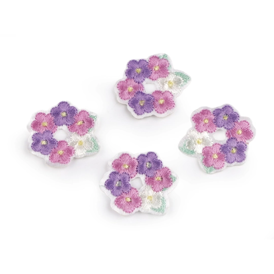 Nažehlovačka kvet - 10 ks | Mimib