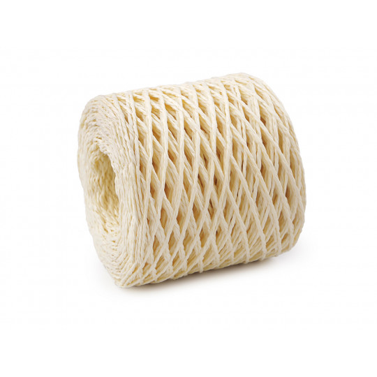 Rafie tricotat  genti - natural Ø1,5 mm | Mimib