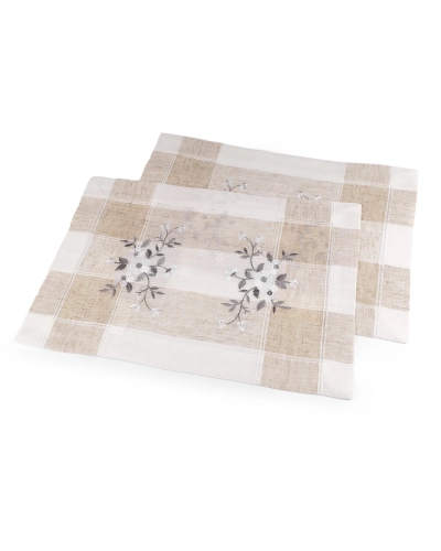 Prestieranie textilné vyšívané 32x47 cm - 2 ks | Mimib