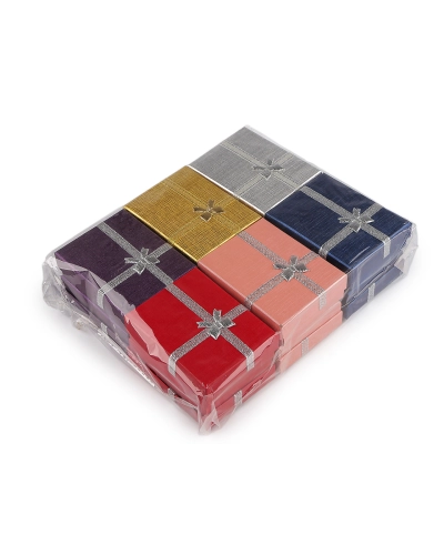 Krabička na šperky 7x9 cm - 12 ks | Mimib