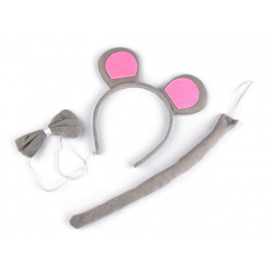 Set de carnaval - pisică, dalmatin, șoarece, tigru | Mimib