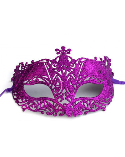 Mască de carnaval cu sclipici | Mimib