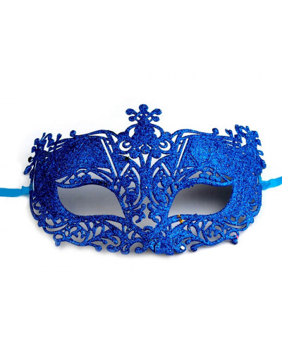 Mască de carnaval cu sclipici | Mimib