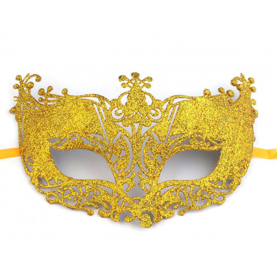 Mască de carnaval cu sclipici | Mimib