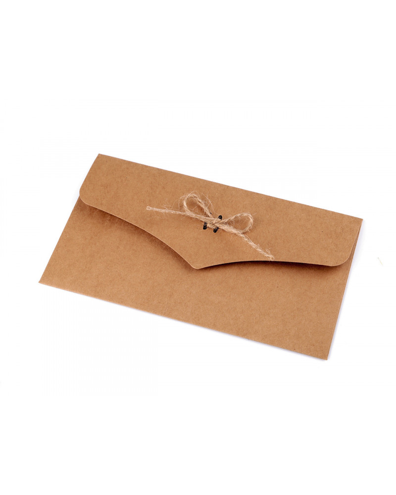 Plic de hârtie natural 11x22 cm | Mimib Plic de hârtie natural 11x22 cm | Mimib