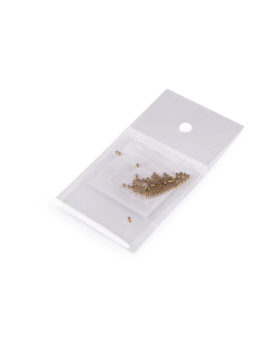 Zatláčací rokajl okrúhly z nerezovej ocele Ø2 mm - 1 g | Mimib