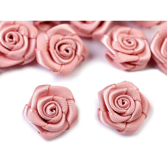 Saténová ruža Ø15 mm - 10 ks | Mimib