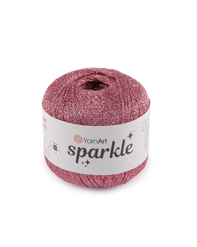 Pletacia priadza Sparkle s lurexom 25 g - 1 ks | Mimib