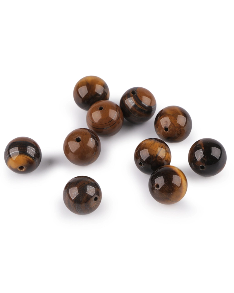Tigrie oko, minerálne korálky Ø14 mm - 2 ks | Mimib Tigrie oko, minerálne korálky Ø14 mm - 2 ks | Mimib