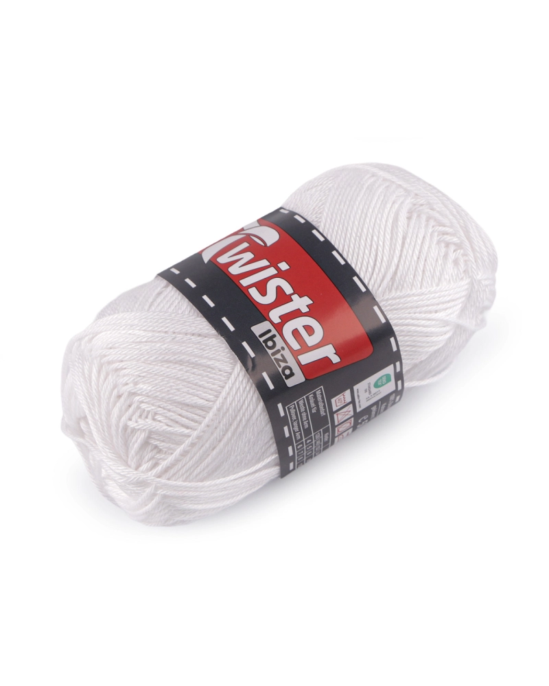 Bavlnená pletacia priadza Twister Ibiza 50 g - 1 ks | Mimib Bavlnená pletacia priadza Twister Ibiza 50 g - 1 ks | Mimib