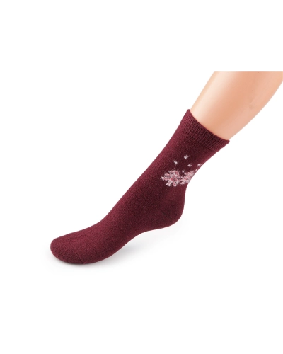 Ponožky vlnené teplé unisex - 1 pár | Mimib